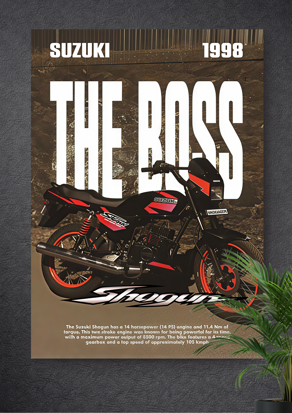 SUZUKI SHOOGUN |THE LEGEND OF TWO-STROKE POWER. | CLASSIC SUZUKI