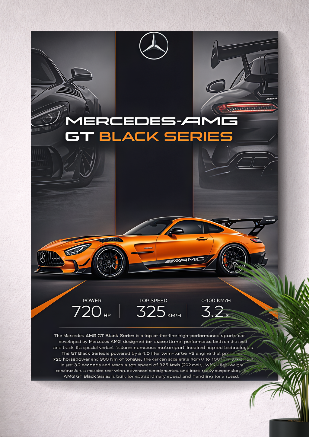 MERCEDES-AMG GT BLACK SERIES | BLACK FURY | PREDATOR | RACEBORN