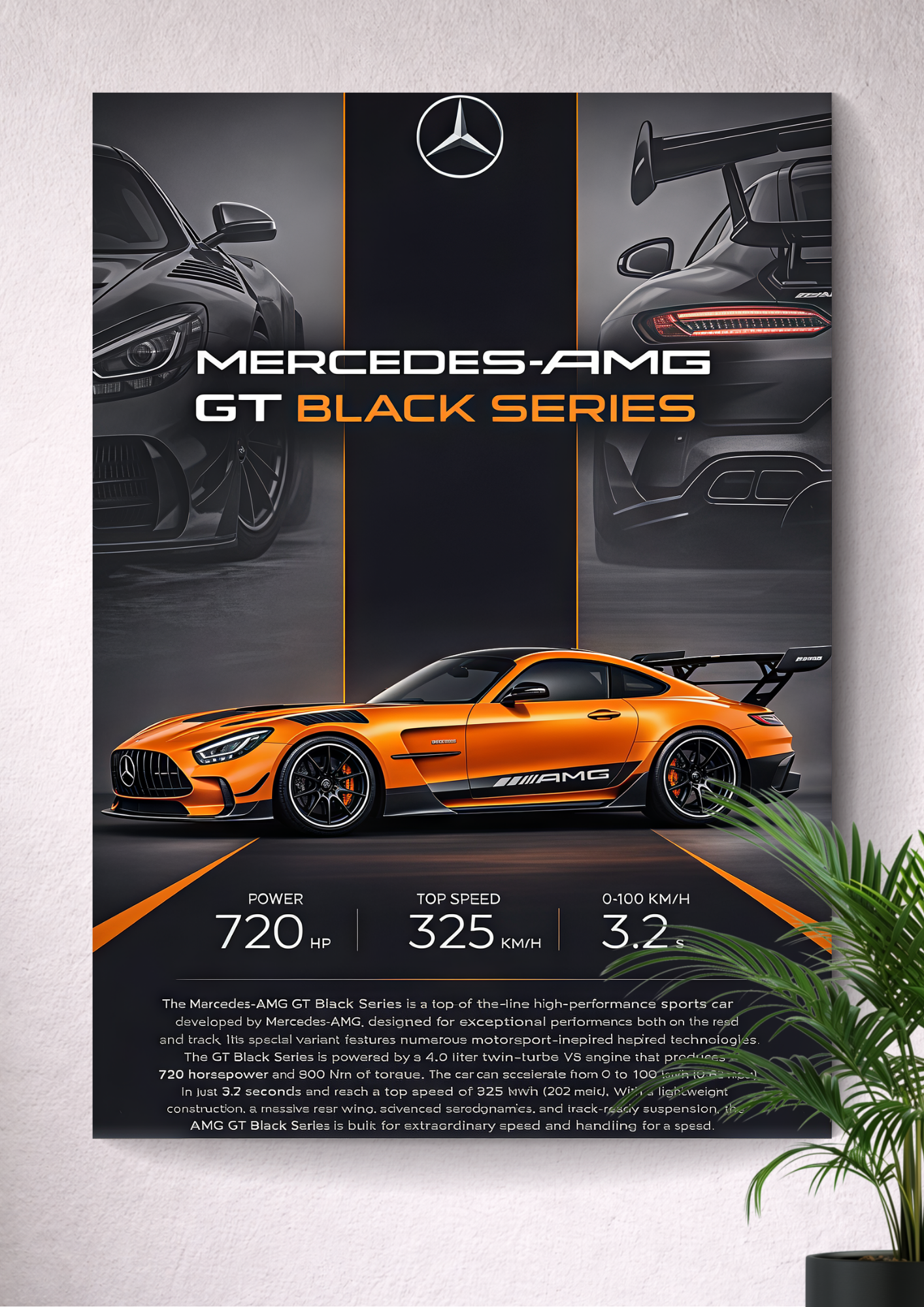 MERCEDES-AMG GT BLACK SERIES | BLACK FURY | PREDATOR | RACEBORN