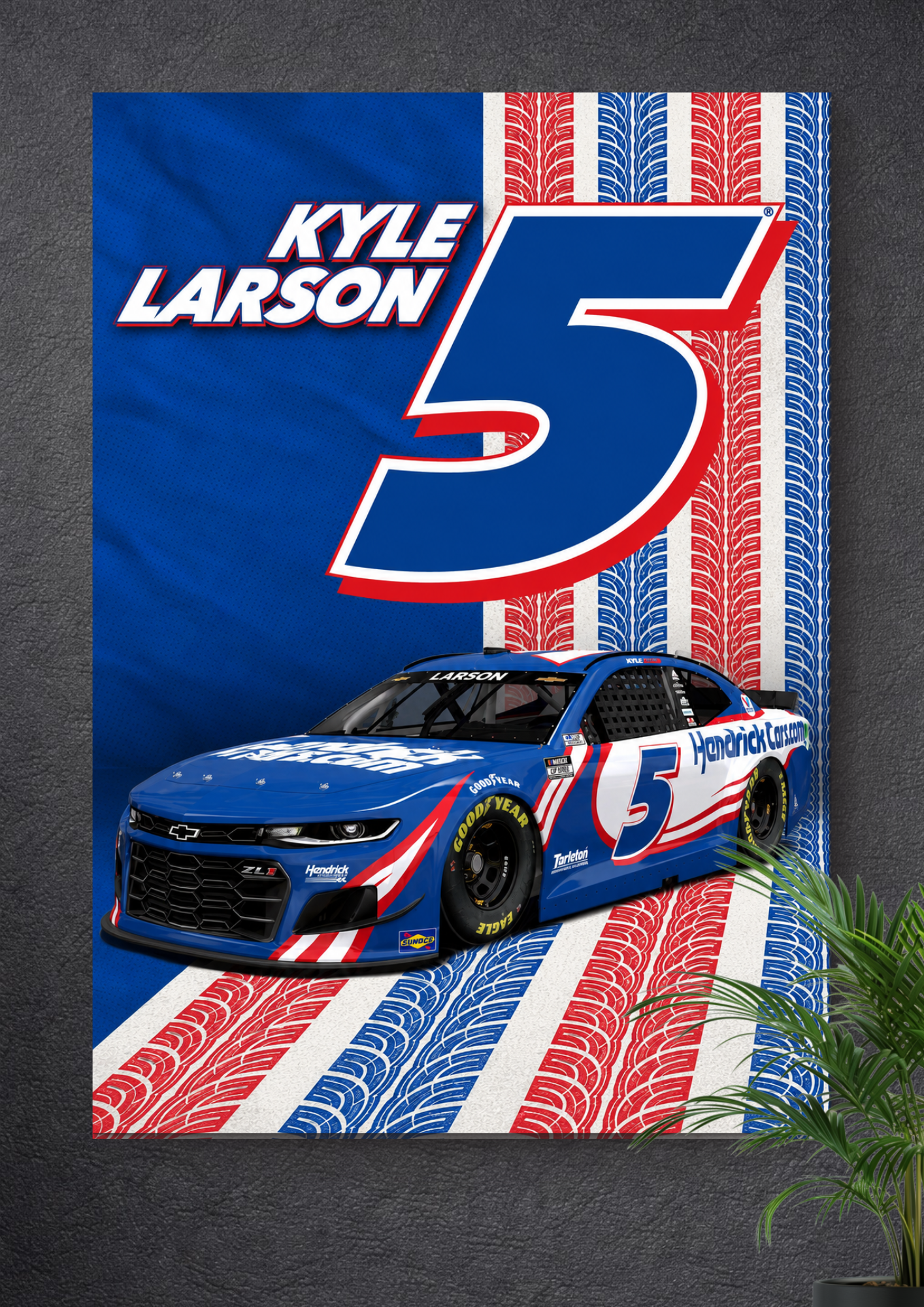 CHEVROLET | KYLE LARSON 5 | NASCAR POSTER