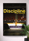DISCIPLINE OVER MOTIVATION | MOTIVATIONAL POSTER