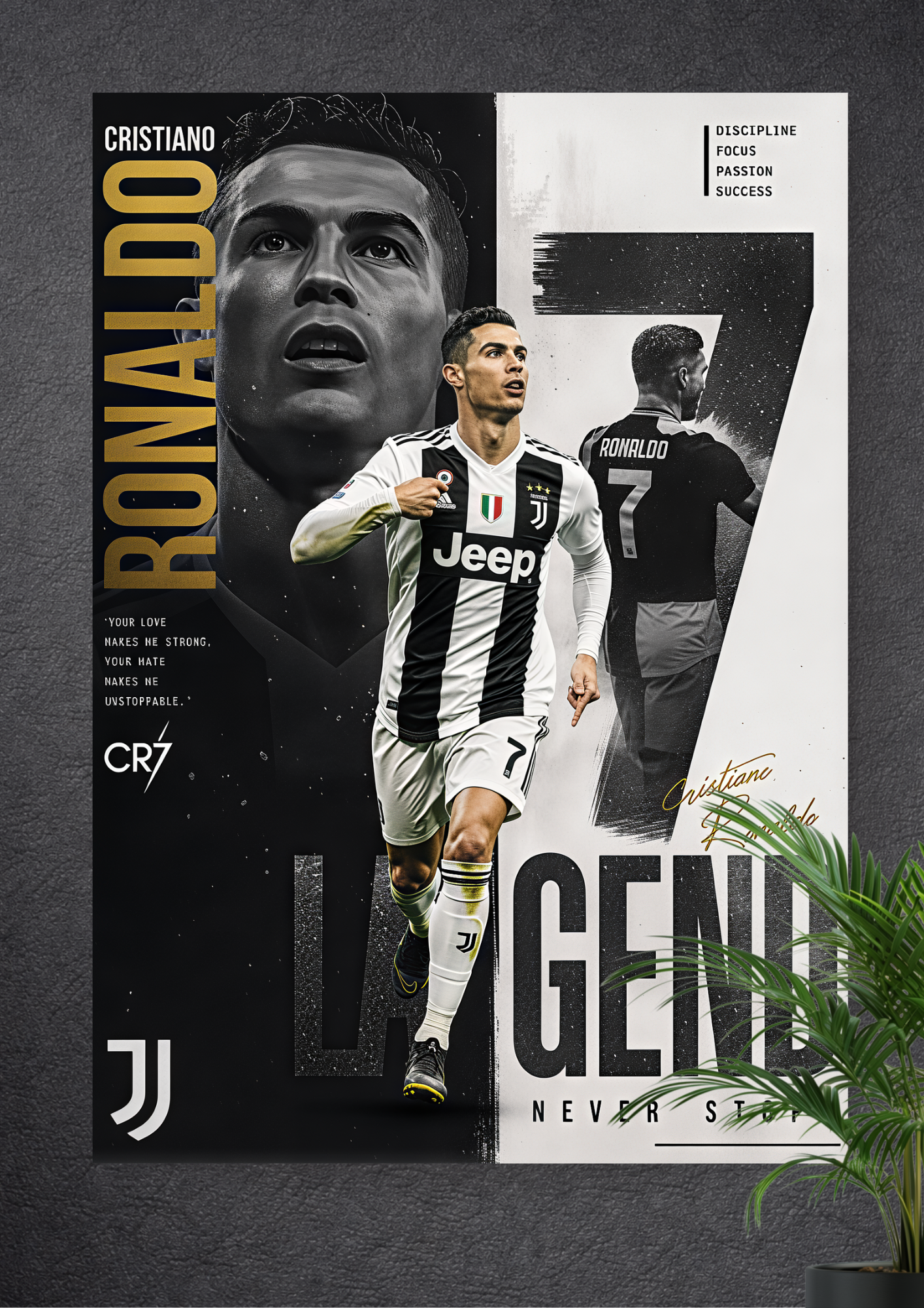 CRISTIANO RONALDO | JERSEY NUMBER: 7 | THE GOAT | UNSTOPPABLE