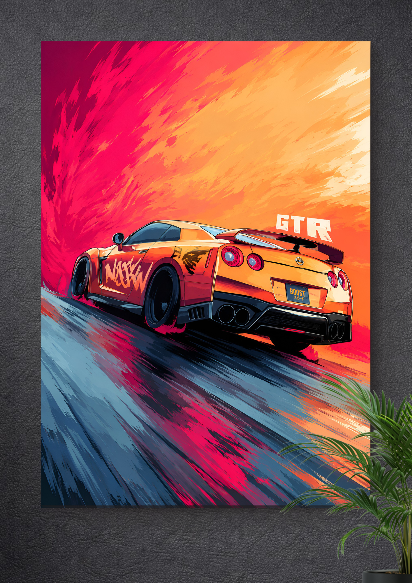 GTR | PORTRAIT VECTOR POSTER