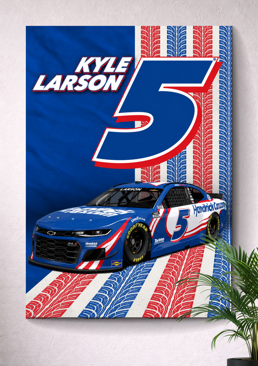 CHEVROLET | KYLE LARSON 5 | NASCAR POSTER