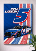 CHEVROLET | KYLE LARSON 5 | NASCAR POSTER