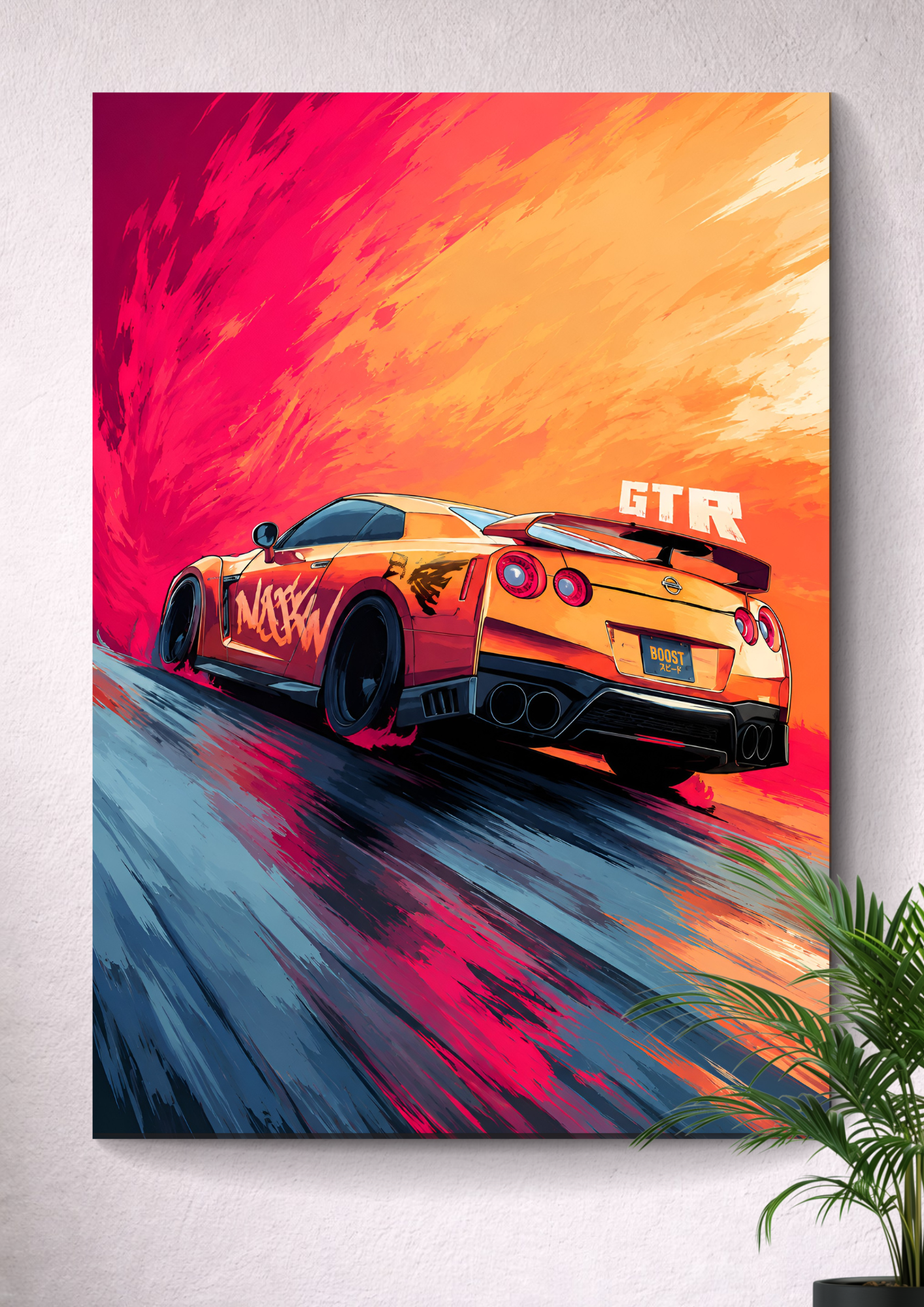 GTR | PORTRAIT VECTOR POSTER