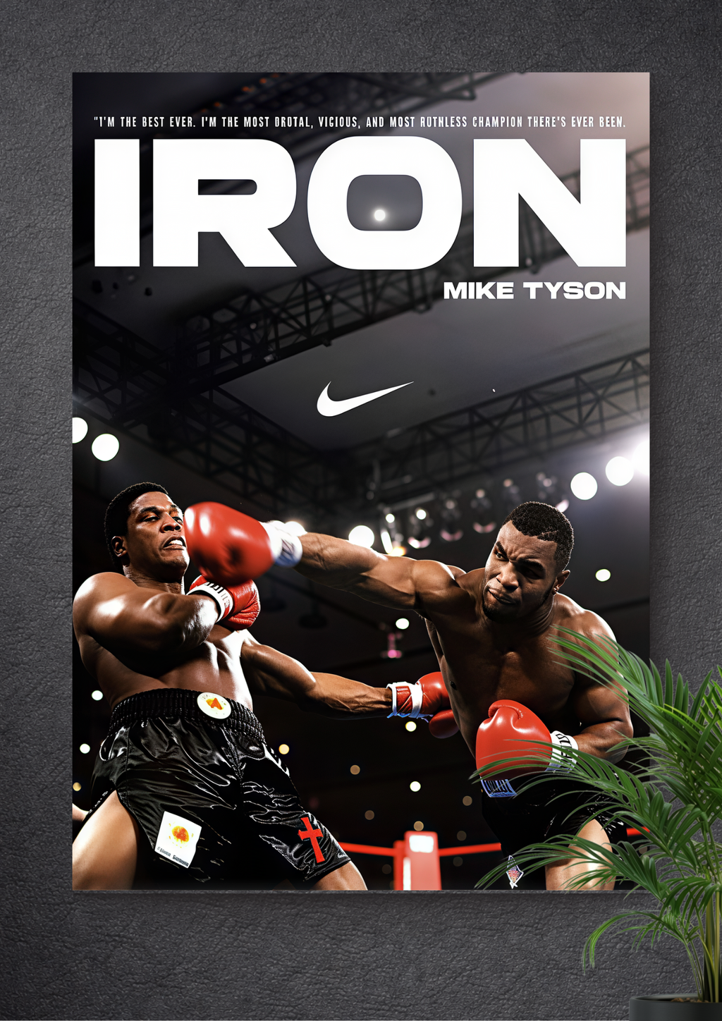 MIKE TYSON | IRON | RING DESTROYER | KNOCKOUT KING