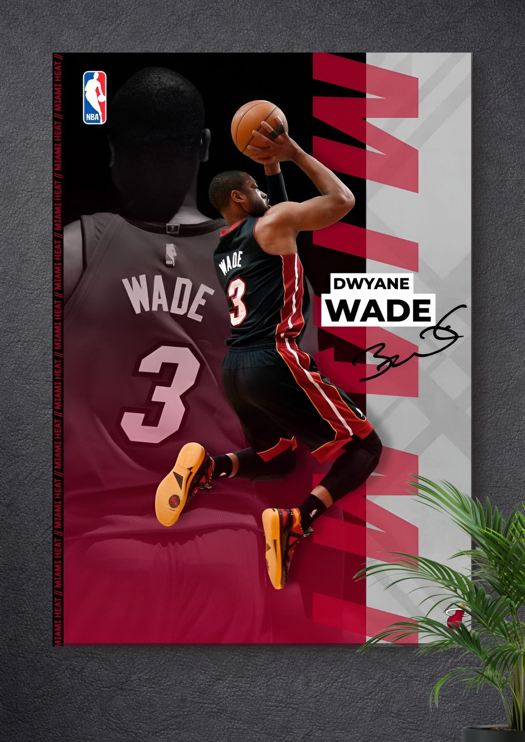 DWYANE WADE | BASKETBALL | JERSEY NUMBER: 3 | FLASH