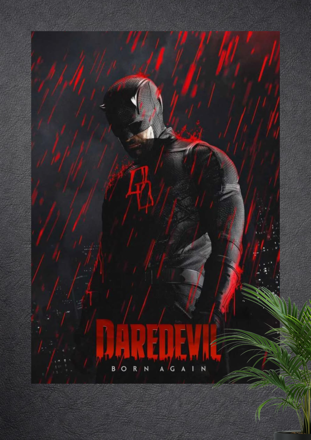 MARVEL DAREDEVIL BORN AGAIN OFFICIAL TV SERIES WALL ART POSTER
