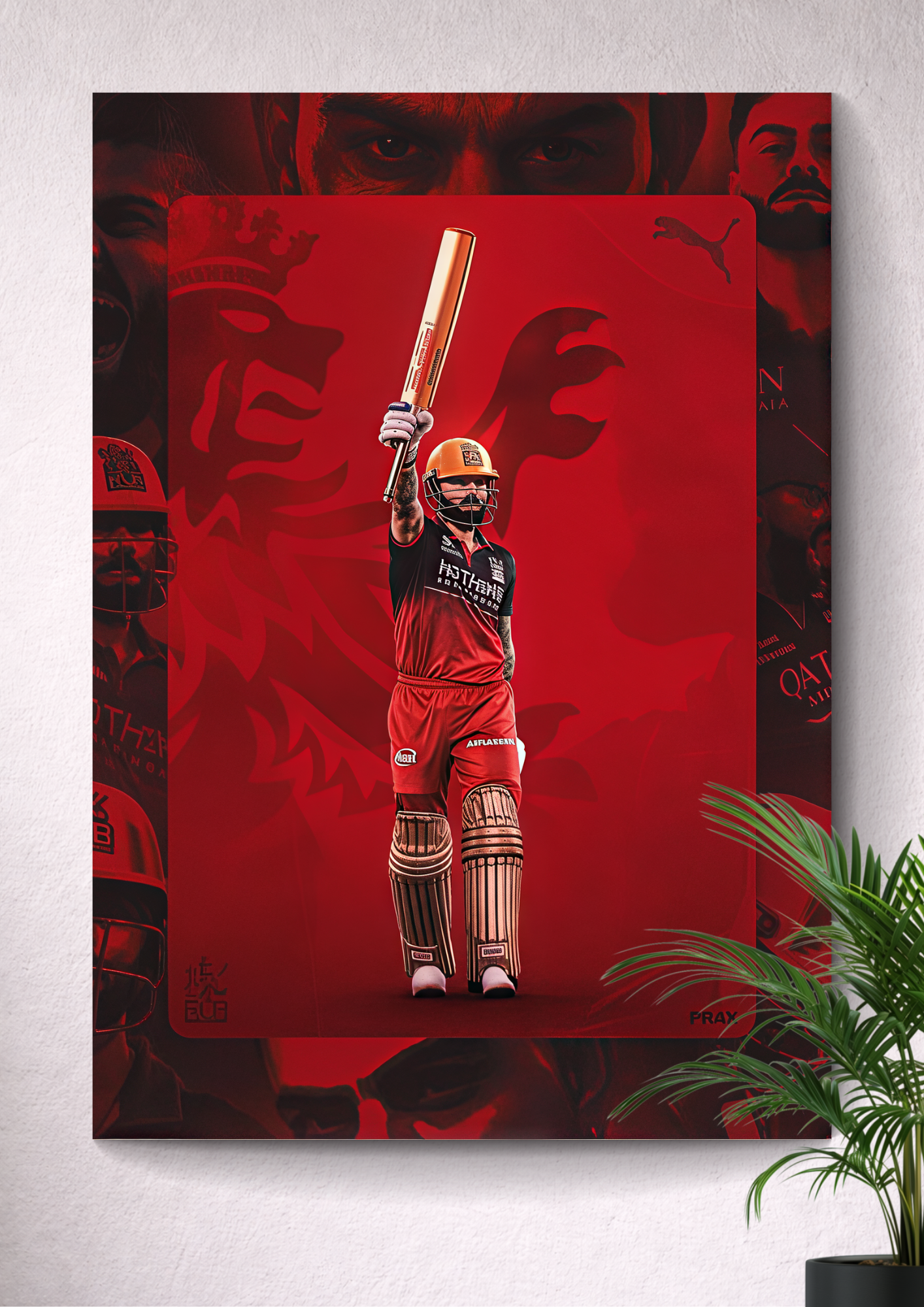 THE RUN MACHINE |  VIRAT KOHLI | BAT OF GLORY | LEGEND IN RED