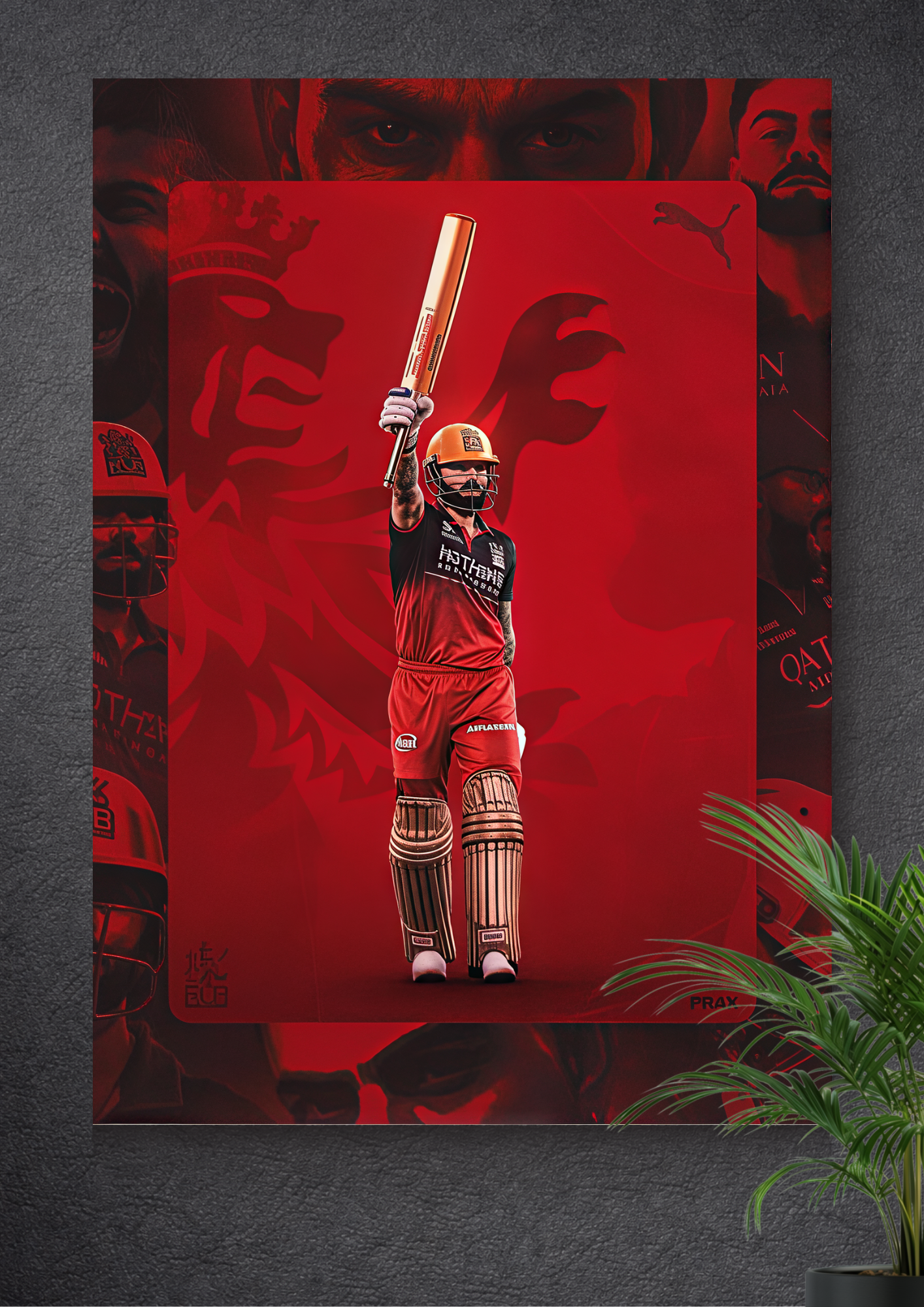 THE RUN MACHINE |  VIRAT KOHLI | BAT OF GLORY | LEGEND IN RED