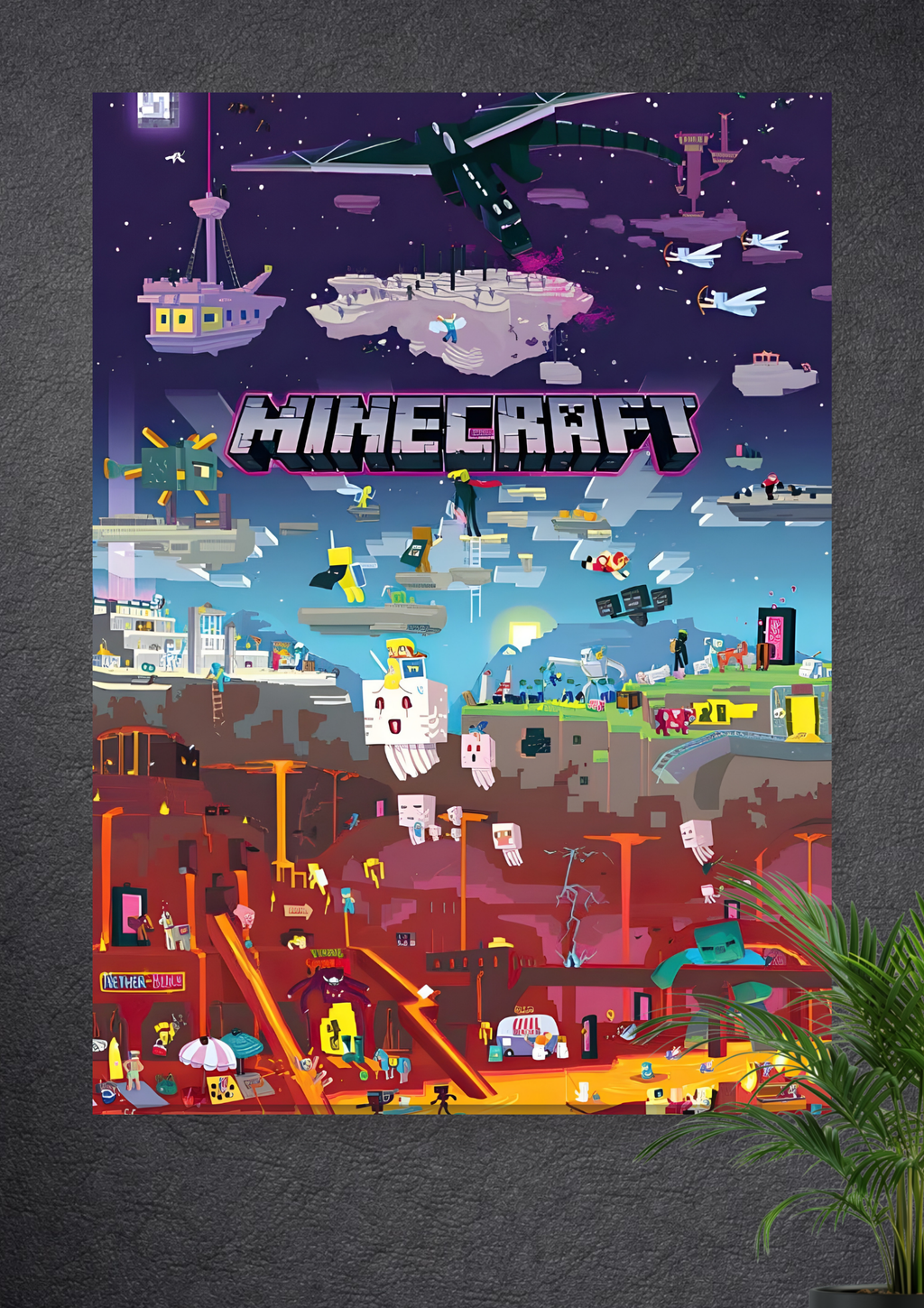 MINECRAFT | GAMING POSTER