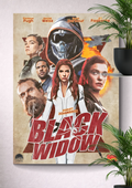 MARVEL BLACK WIDOW SCARLETT JOHANSSON OFFICIAL MOVIE WALL ART POSTER