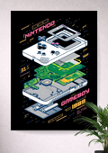 NINTENDO | GAMING | PORTRAIT POSTER