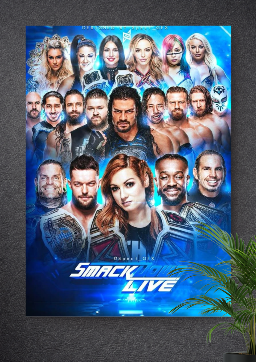 WWE | SMACKDOWN | CHAMPIONS | SUPERSTARS
