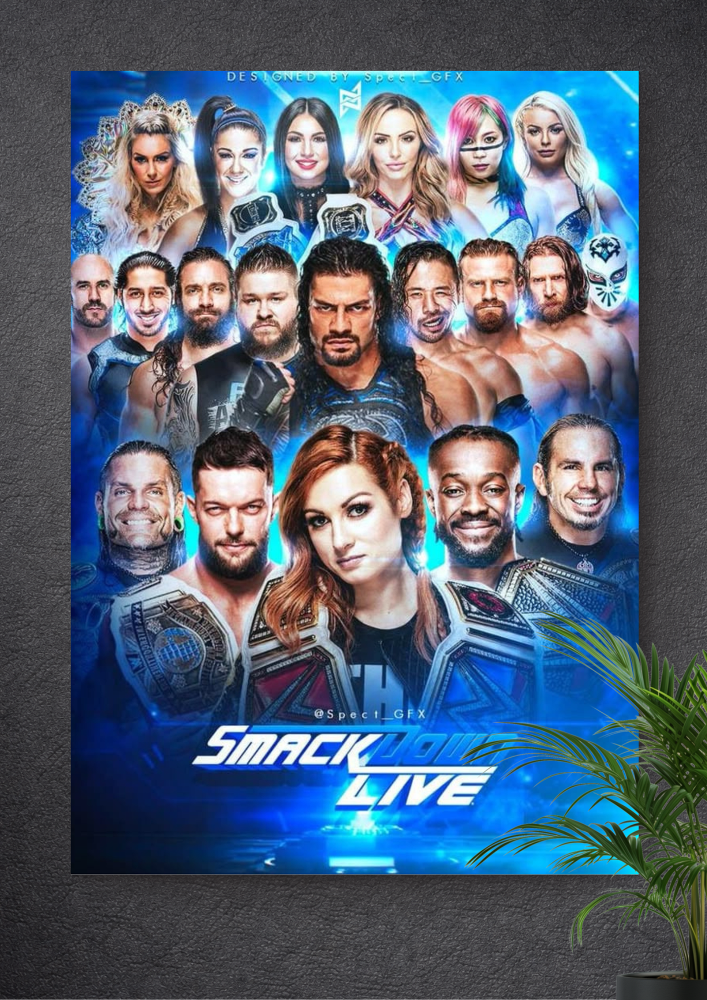 WWE | SMACKDOWN | CHAMPIONS | SUPERSTARS
