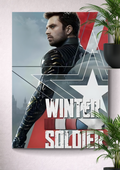 MARVEL BUCKY BARNES WINTER SOLDIER SEBASTIAN STAN WALL ART POSTER