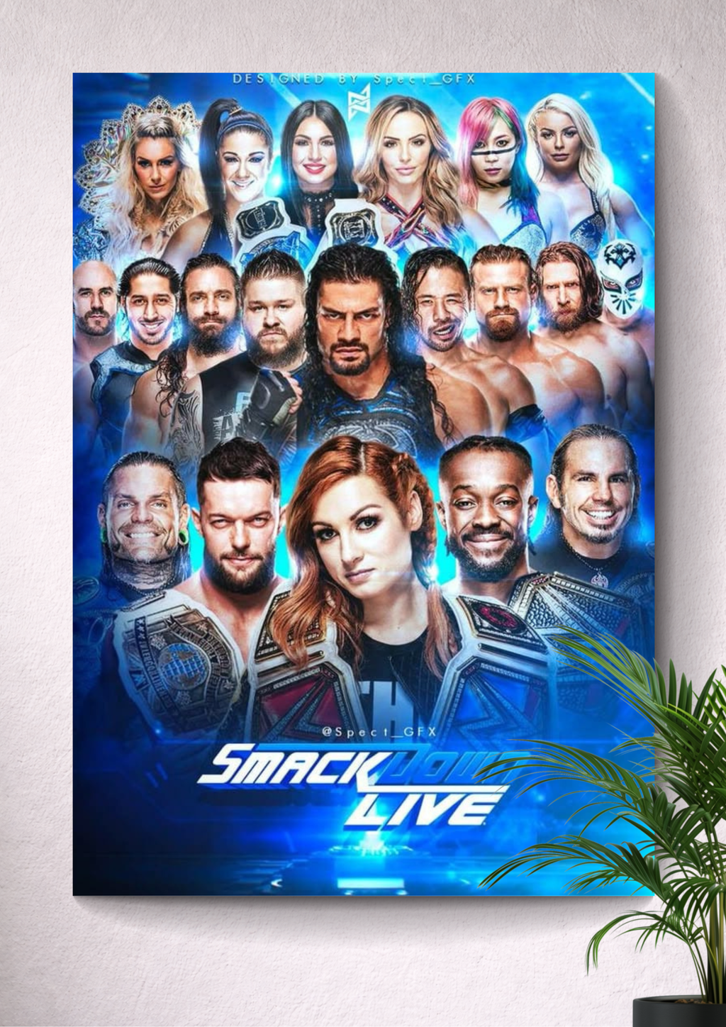 WWE | SMACKDOWN | CHAMPIONS | SUPERSTARS