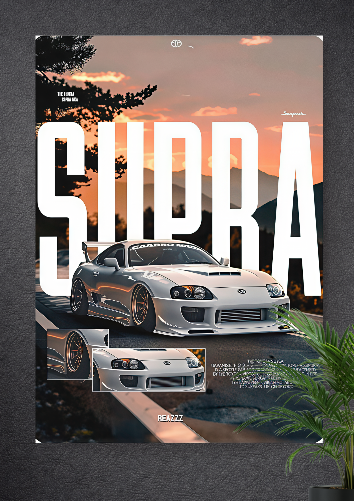 TOYOTA SUPRA MK4 (A80) | TURBO | ENGINE: 2JZ-GTE | JDM LEGEND