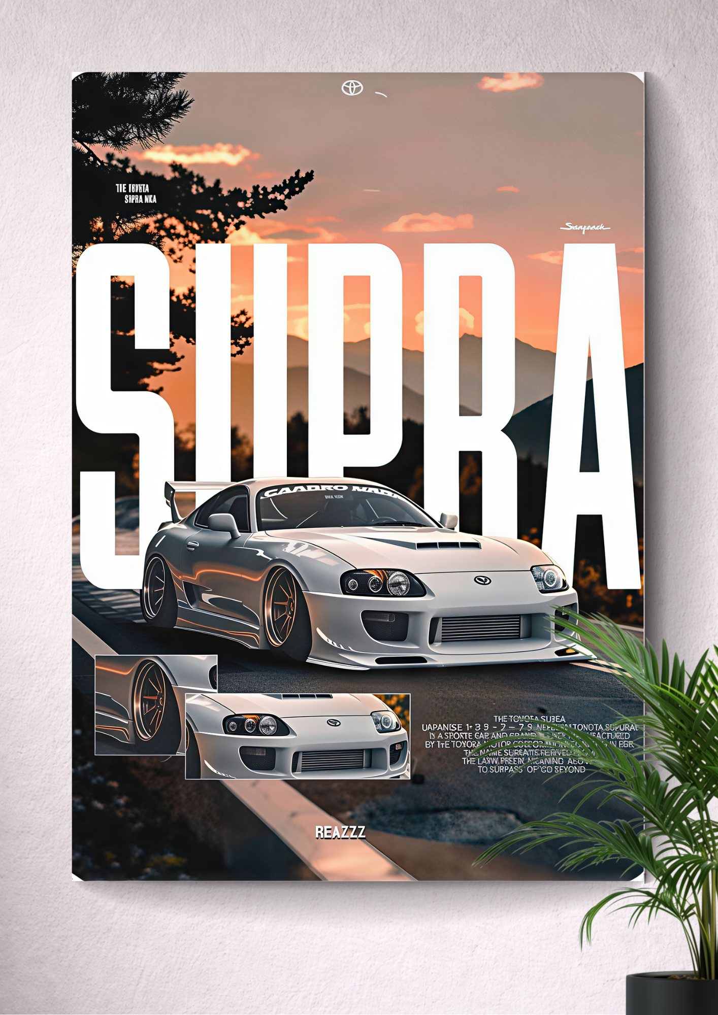 TOYOTA SUPRA MK4 (A80) | TURBO | ENGINE: 2JZ-GTE | JDM LEGEND