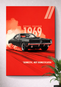 DODGE CHARGER | 1969 | VECTOR POSTER
