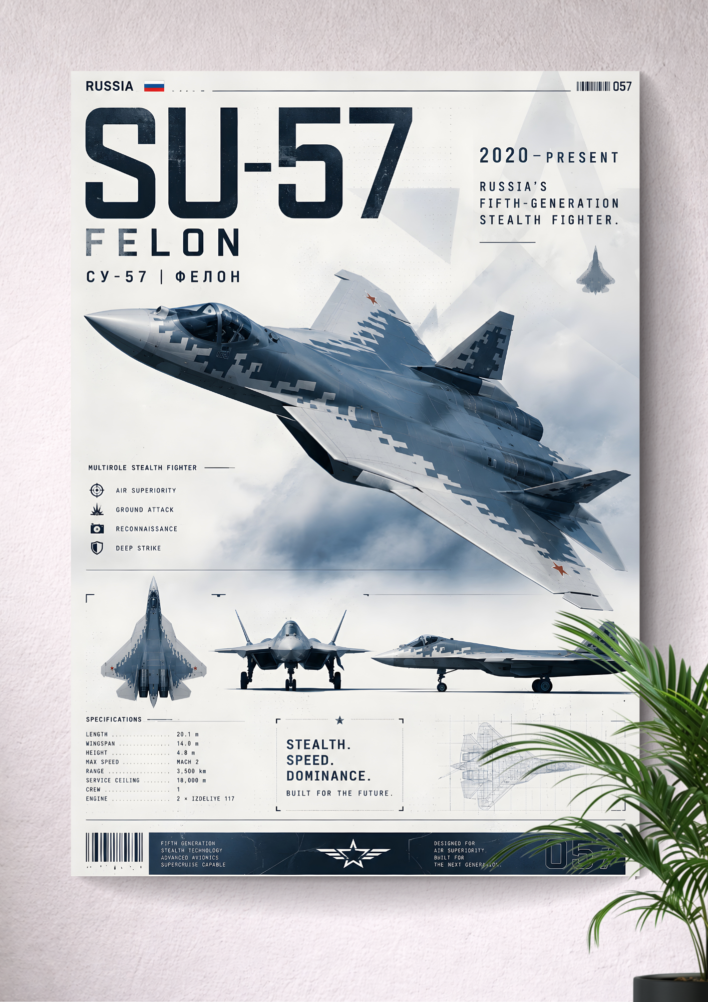 SU-57 FELON | SHADOW | SUPREMACY | OVERLORD