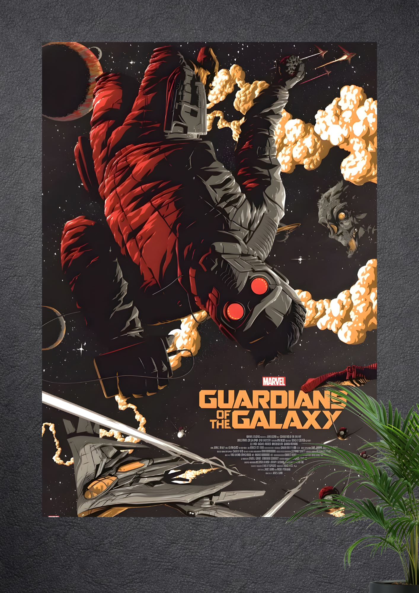 GUARDIANS OF THE GALAXY STARLORD SPACE BATTLE POSTER PRINT