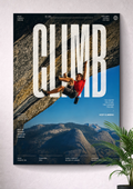 YOSEMITE FREE SOLO | ROCK CLIMBING OVERHANG ART POSTER