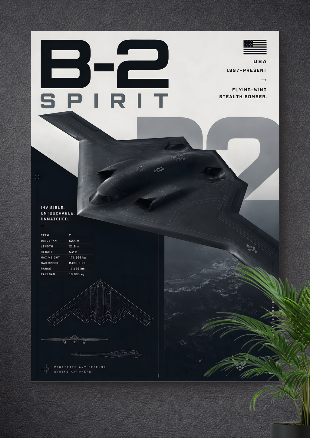 B-2 SPIRIT | PHANTOM | SHADOW | GHOST DARKWING