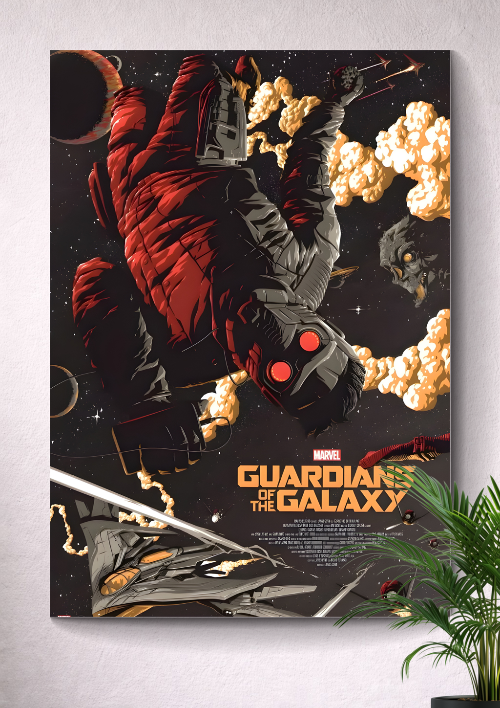 GUARDIANS OF THE GALAXY STARLORD SPACE BATTLE POSTER PRINT