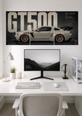 GT500 2013 SHELBY BUILT DIFFERENT DRIVEN RELENTLESS | SPLIT POSTER