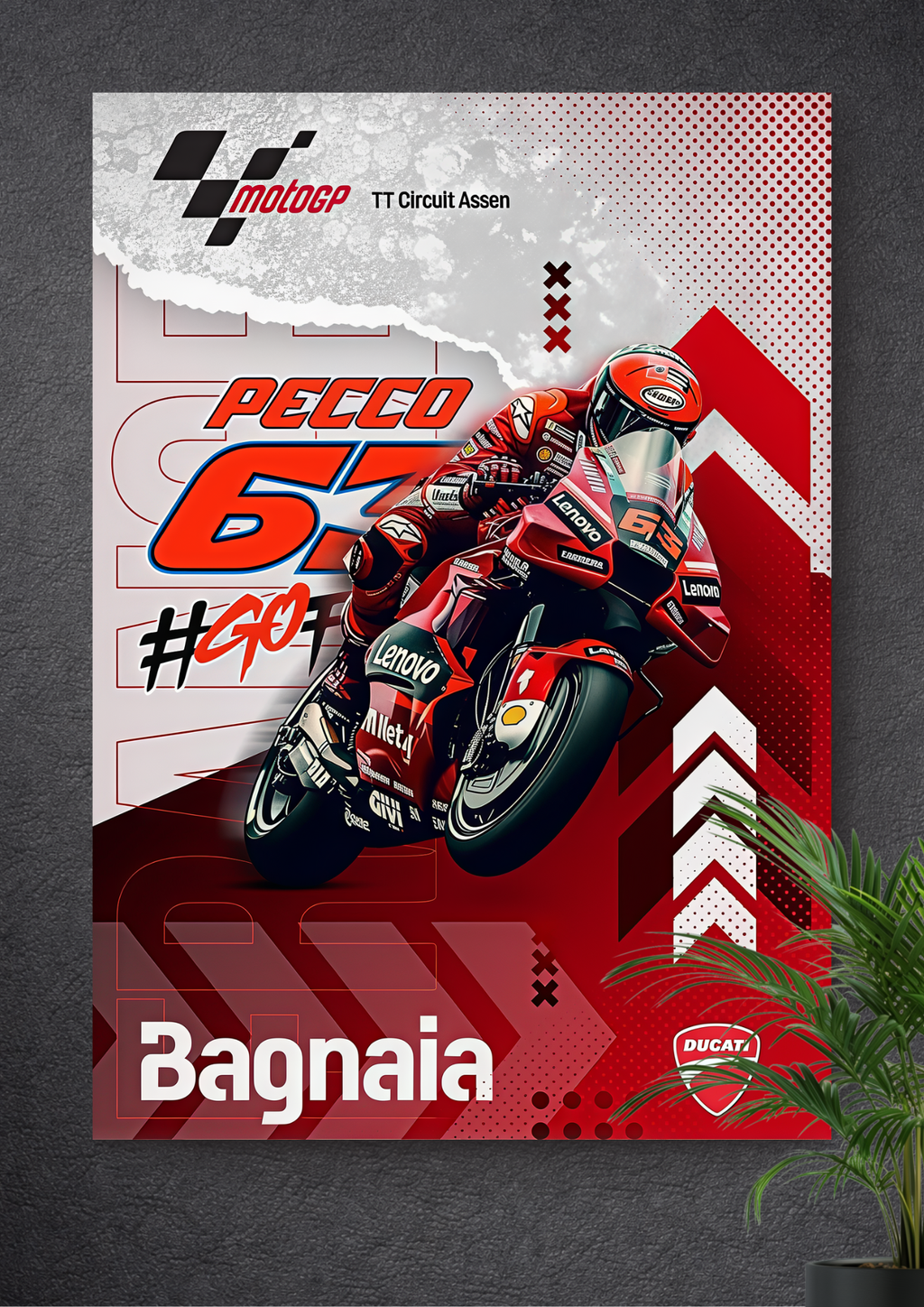FRANCESCO “PECCO” BAGNAIA | DUCATI LENOVO TEAM | DUCATI DESMOSEDICI GP | MOTOGP