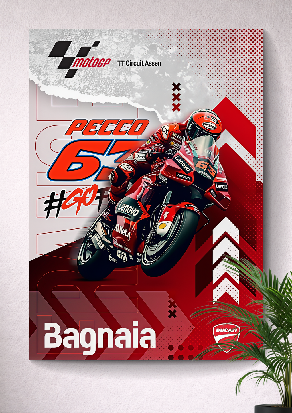 FRANCESCO “PECCO” BAGNAIA | DUCATI LENOVO TEAM | DUCATI DESMOSEDICI GP | MOTOGP
