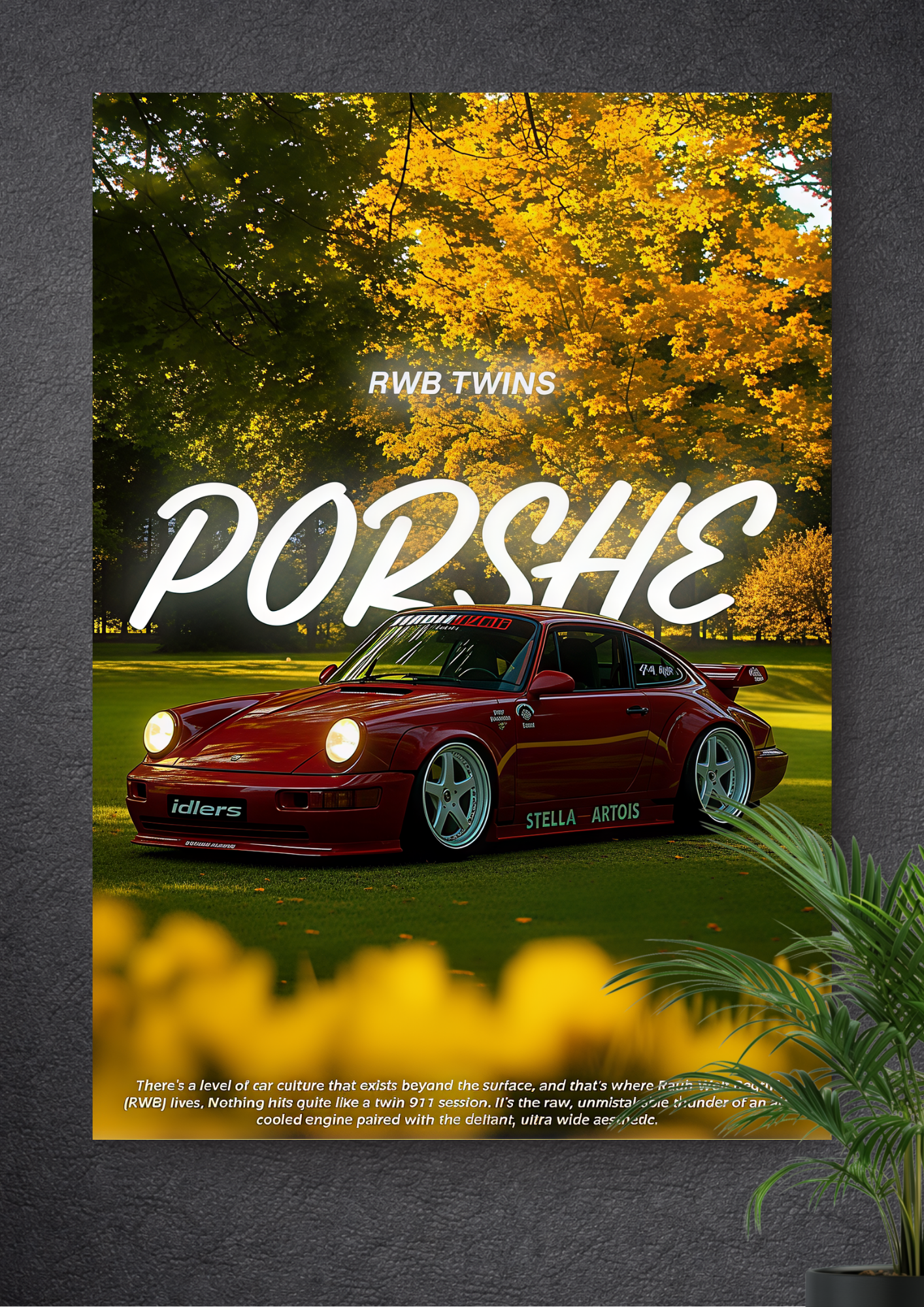 RWB PORSCHE 911 (964) | ENGINE: 3.6-LITER AIR-COOLED FLAT-6 | RAW STYLE