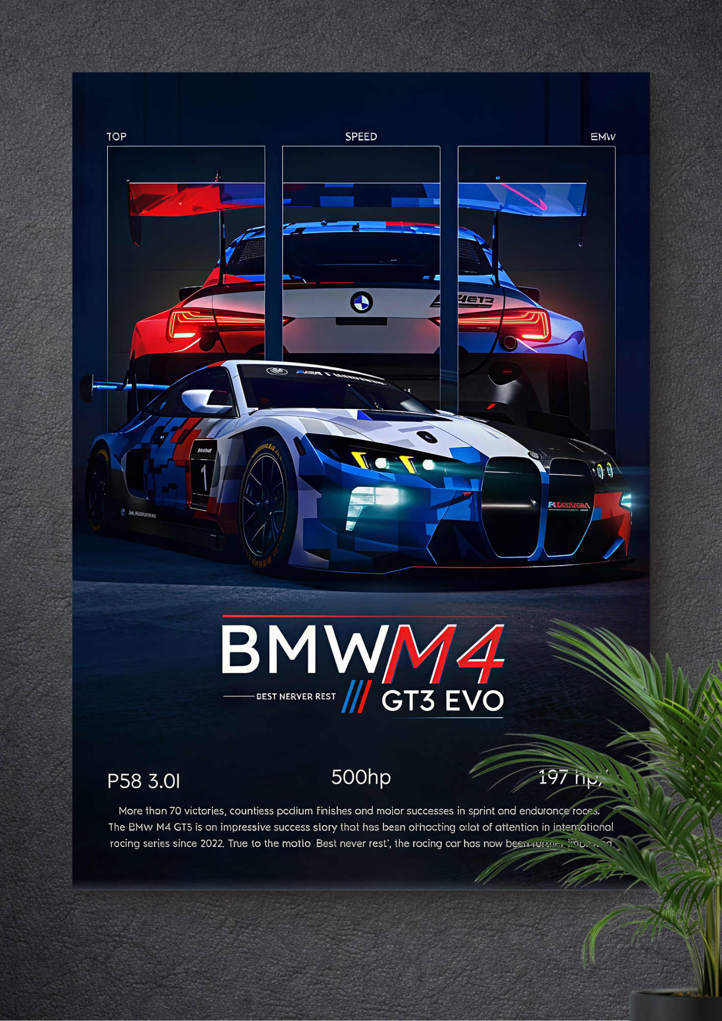 BMW M4 GT3 EVO | OPTIMISED FRONT AERODYNAMICS