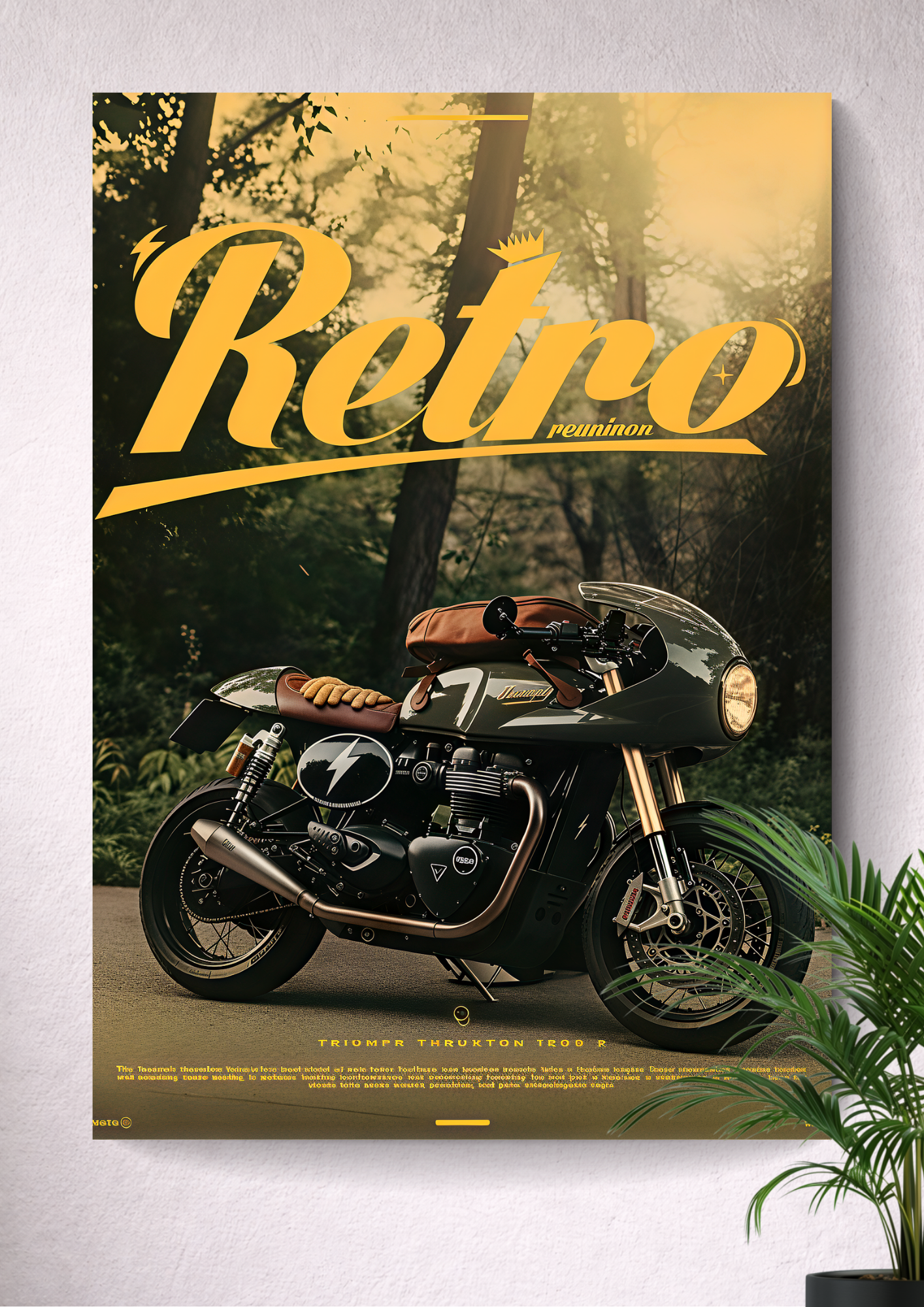 TRIUMPH | THRUXTON | ELEGANT | CAFE RACER