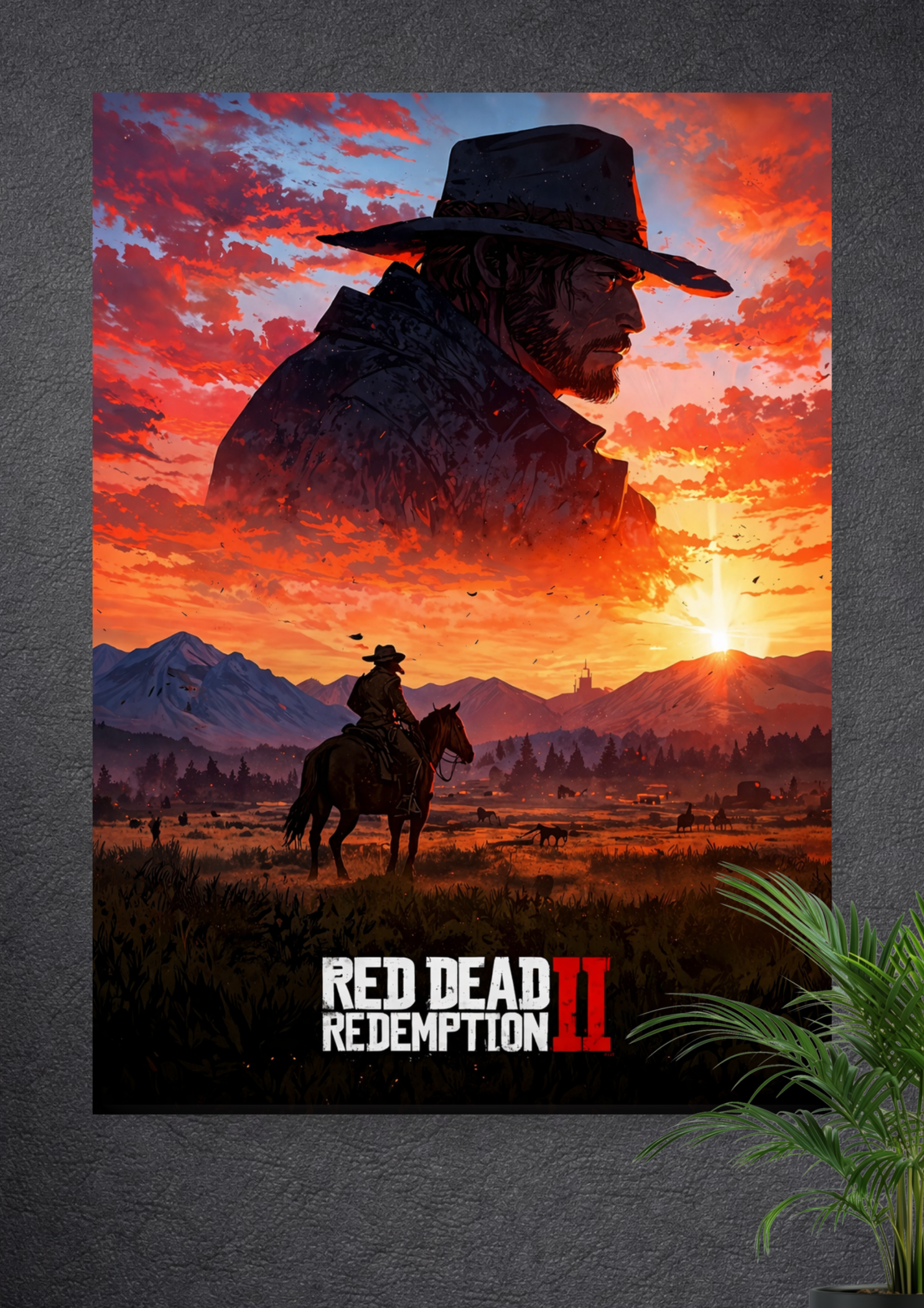 RED DEAD REDEMPTION 2 | RDR 2 | GAMING POSTER