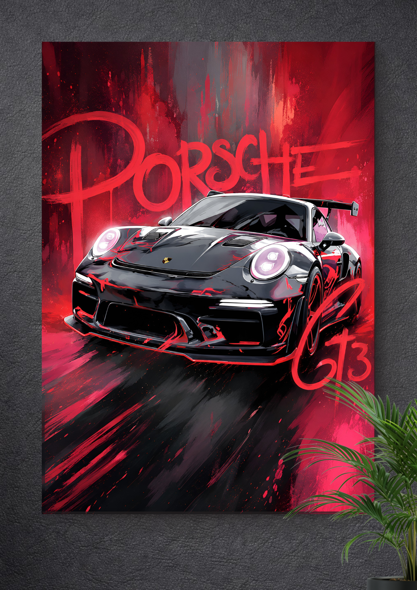 PORSCHE GT3 | VECTOR POSTER
