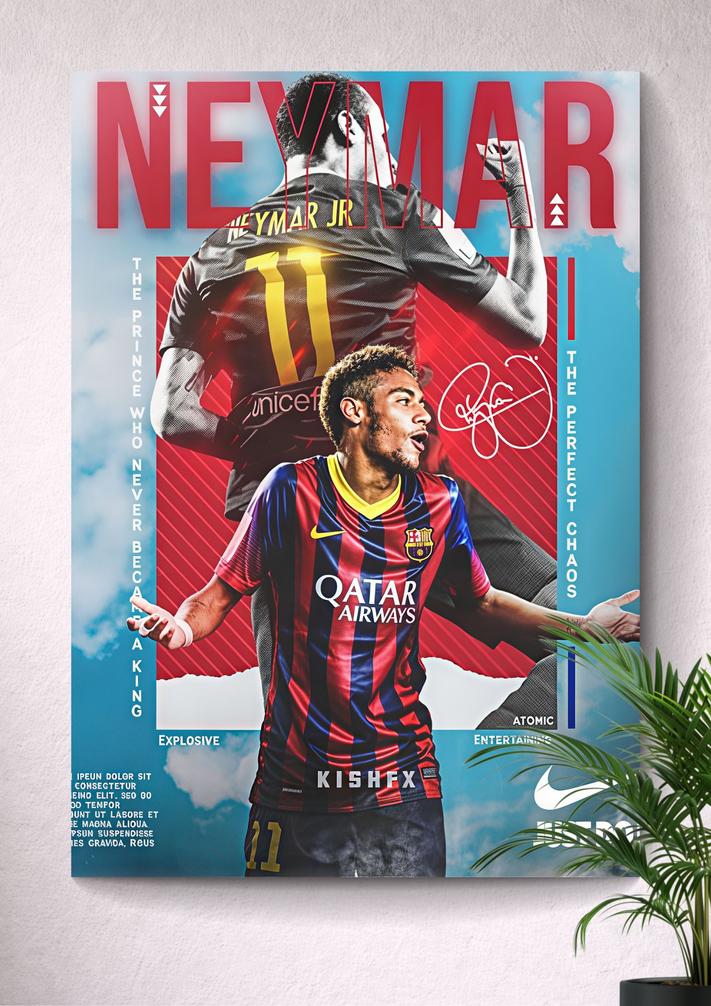 NEYMAR JR. | NUMBER: 11 | BRAZILIAN MAGIC | THE SHOWMAN