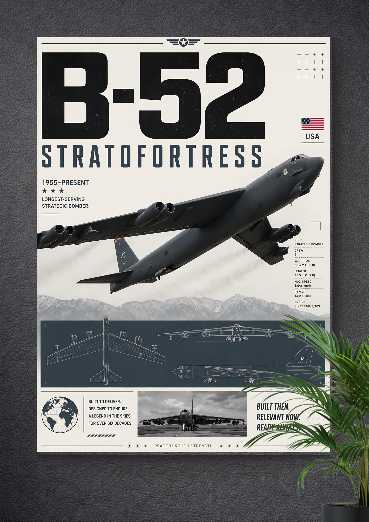 B-52 STRATOFORTRESS | STRATOFORTRESS | GIANT | THUNDER