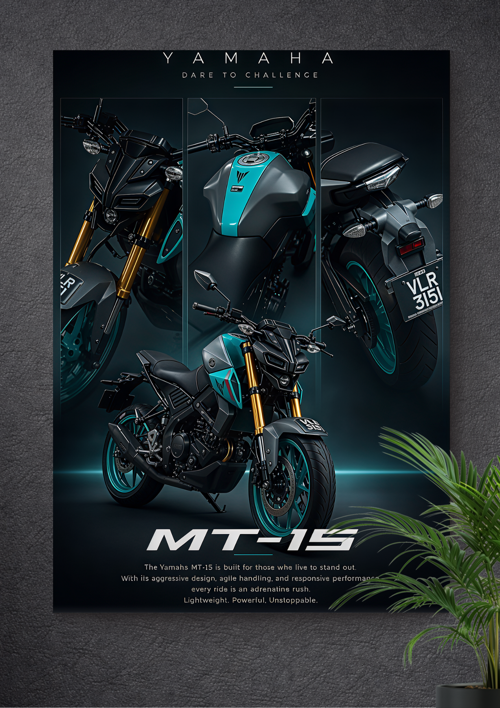 YAMAHA MT-15 | 155 CC LIQUID-COOLED VVA ENGINE | STREETFIGHTER | RIDE THE DARK SIDE