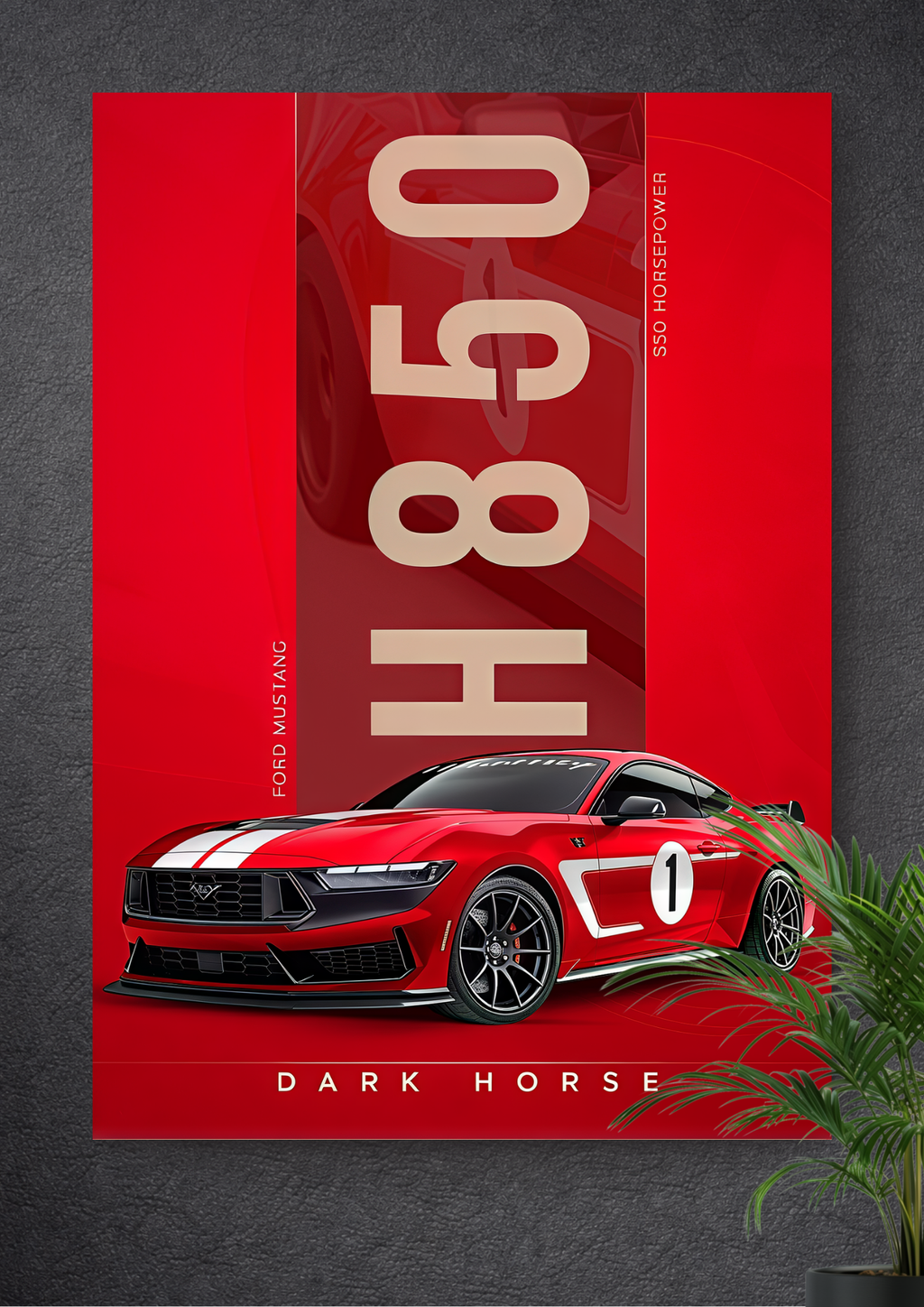 FORD MUSTANG GTD | ENGINE: 5.2L Supercharged V8 | DARK HORSE