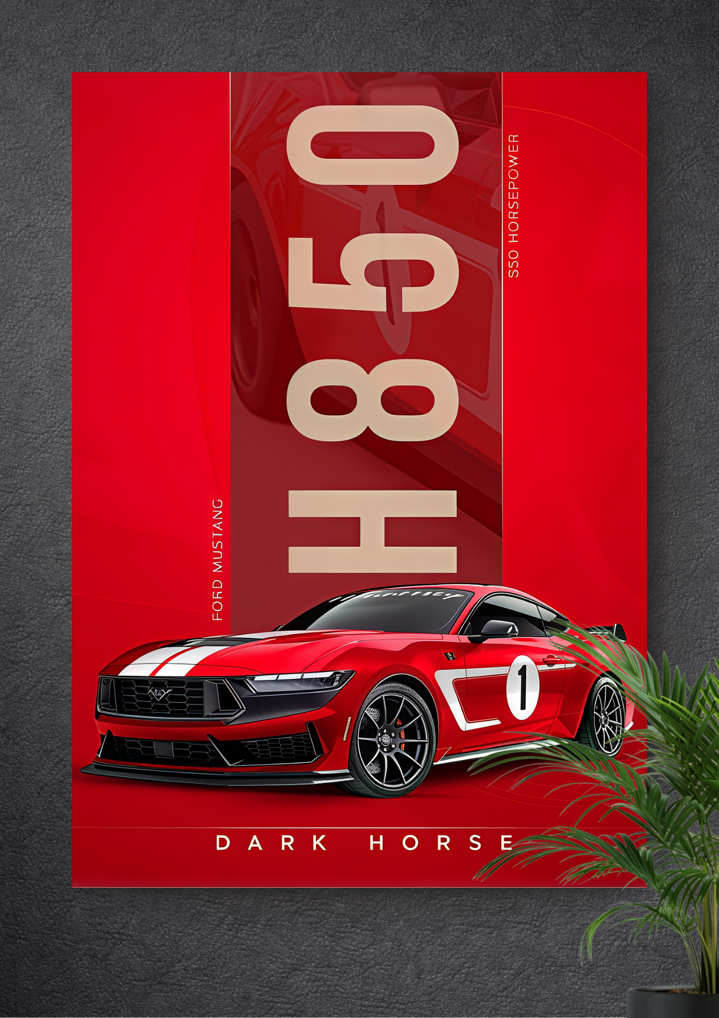 FORD MUSTANG GTD | ENGINE: 5.2L Supercharged V8 | DARK HORSE