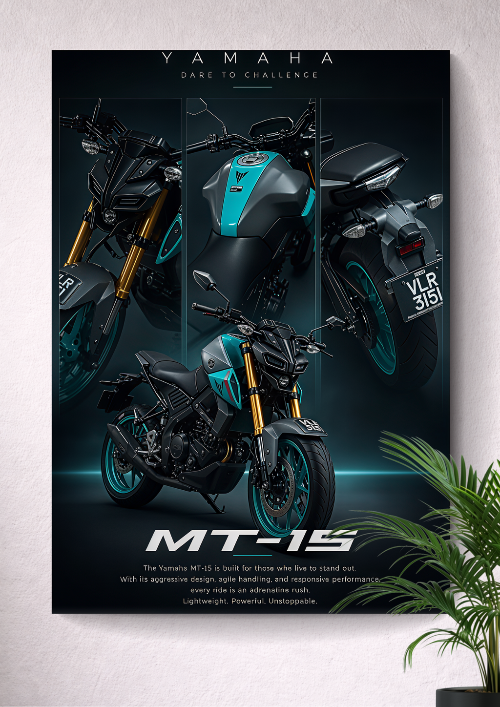 YAMAHA MT-15 | 155 CC LIQUID-COOLED VVA ENGINE | STREETFIGHTER | RIDE THE DARK SIDE