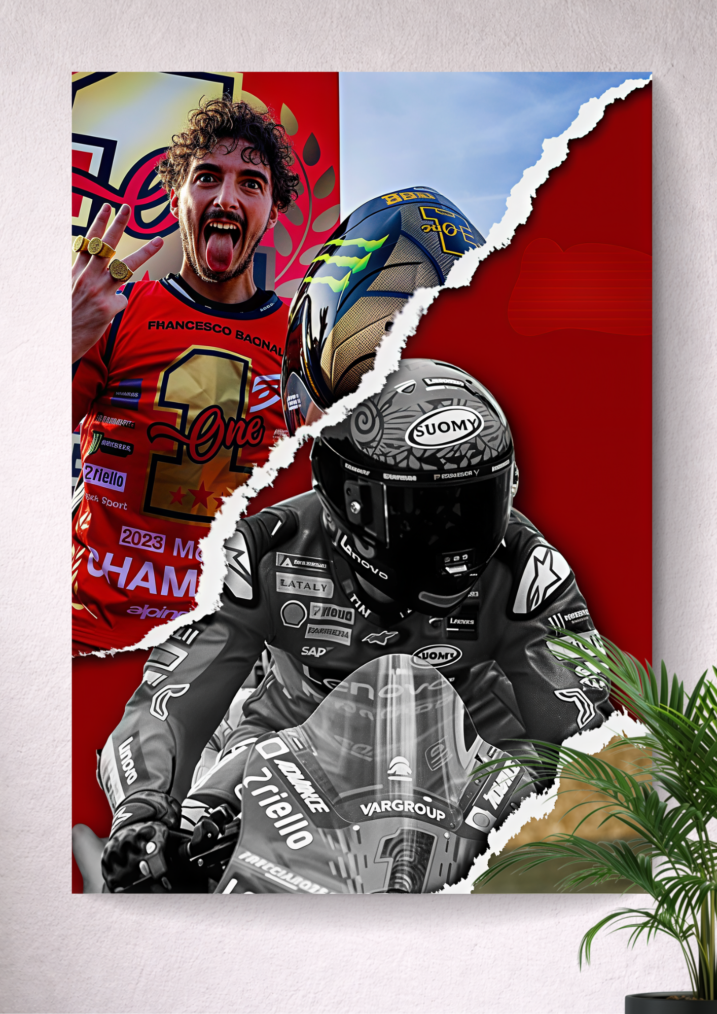 FRANCESCO “PECCO” BAGNAIA | DUCATI LENOVO TEAM | MOTOGP WORLD CHAMPION | ONE NUMBER. ONE LEGEND.