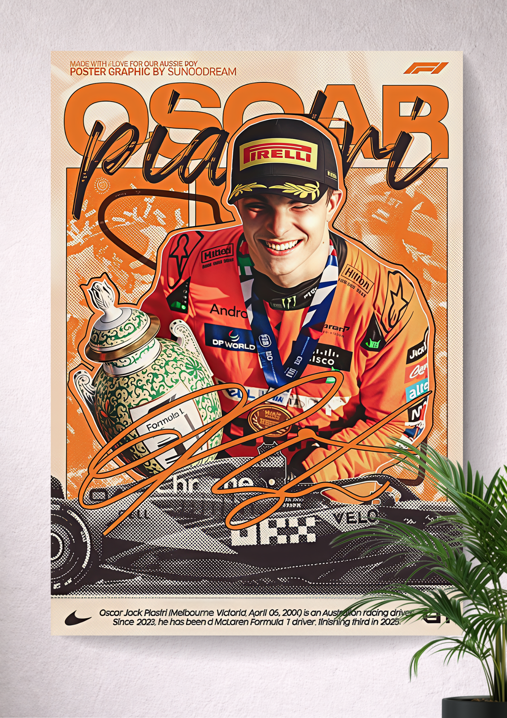 OSCAR JACK PIASTRI | MCLAREN FORMULA 1 | CHAMPION