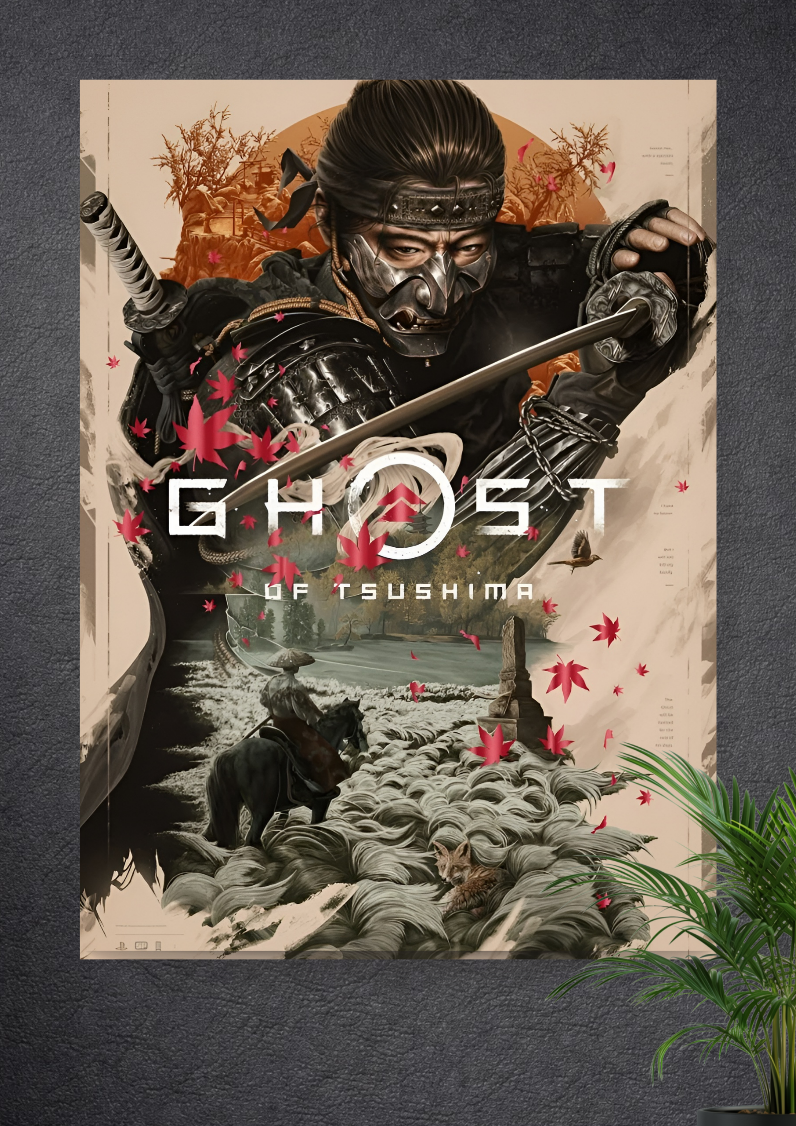 GHOST TSUSHIMA | GAMING POSTER