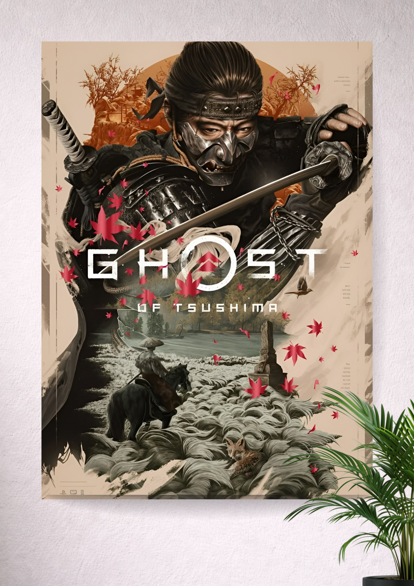 GHOST TSUSHIMA | GAMING POSTER