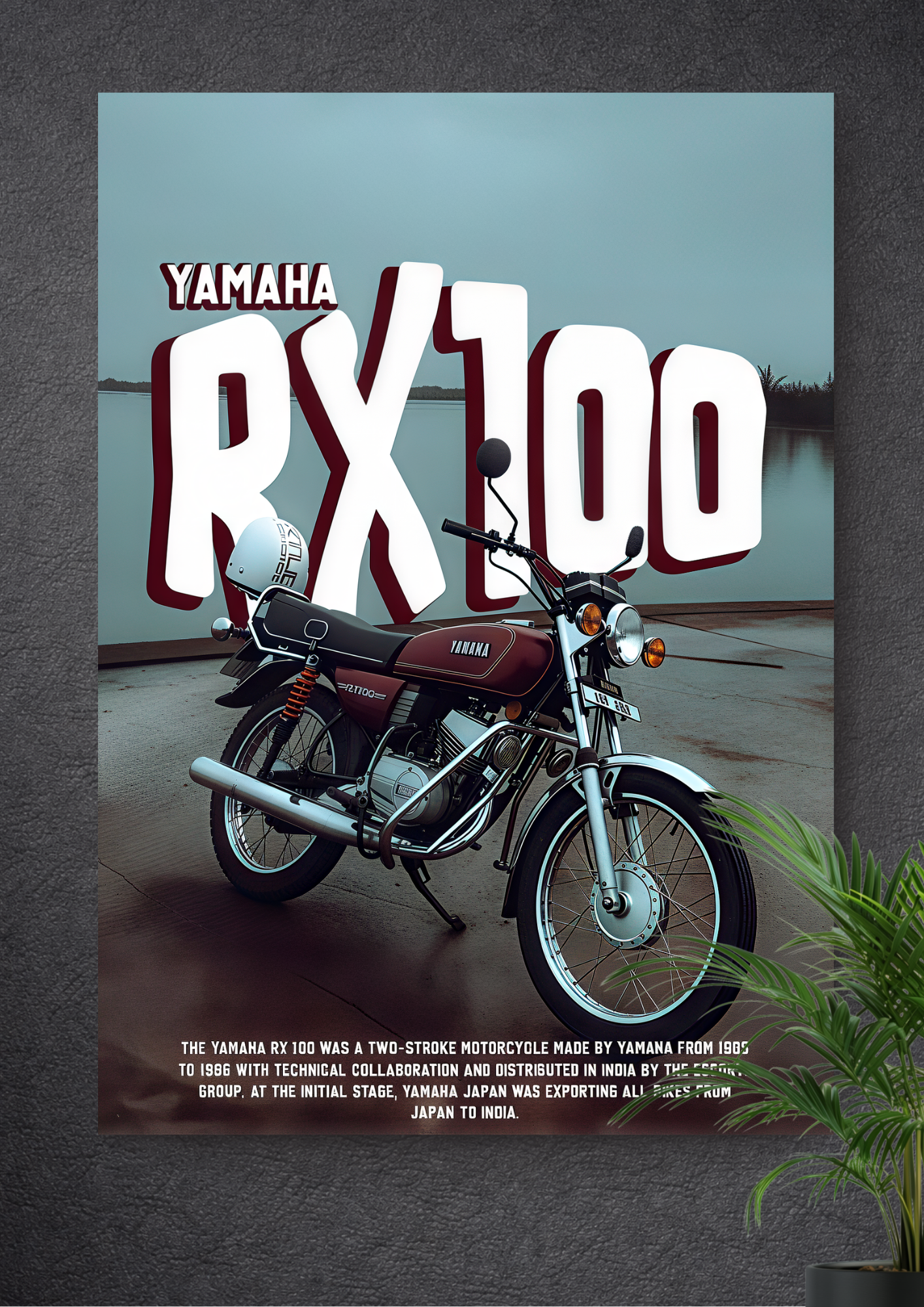 YAMAHA RX100 | THE LEGEND | 98CC TWO-STROKE SINGLE-CYLINDER | 1980S CLASSIC