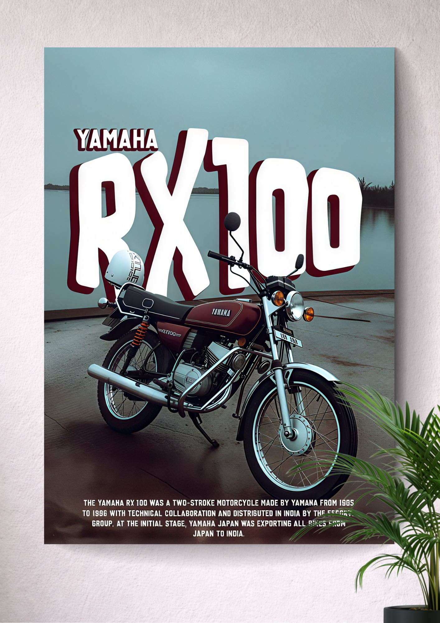YAMAHA RX100 | THE LEGEND | 98CC TWO-STROKE SINGLE-CYLINDER | 1980S CLASSIC